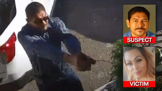 Armed, dangerous man wanted for fatally shooting ex-girlfriend in front of their young child