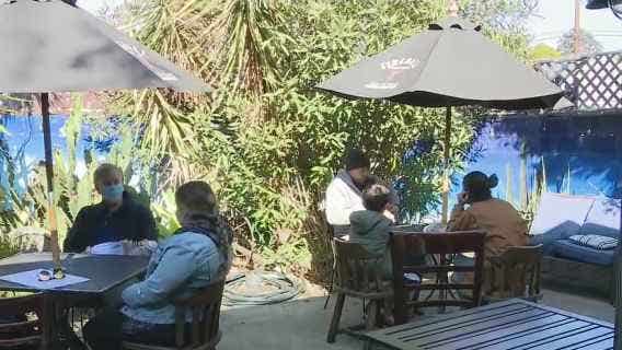 LA County sues 2 restaurants for defying outdoor dining ban