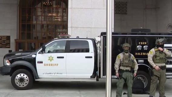 Law enforcement officials urge Angelenos to report suspicious activity ahead of Inauguration Day 2021