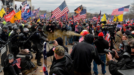 Over 60 people arrested, multiple officers injured and 4 deaths reported amid pro-Trump protests in DC