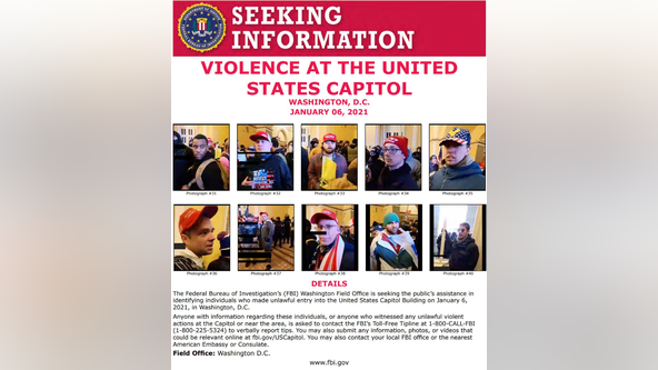 New FBI wanted posters in Capitol riot manhunt