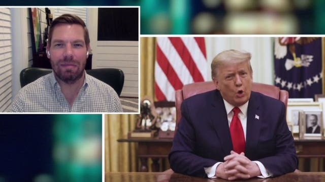 Rep. Swalwell, House impeachment manager, talks ongoing threat posed by Trump and his supporters