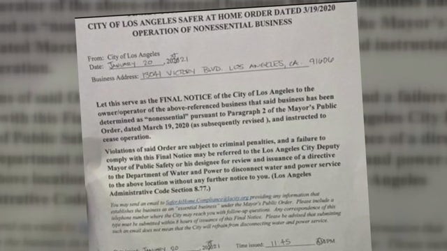 Nail salon co-owner relieved stay-at-home order was lifted days after receiving power shutoff threats