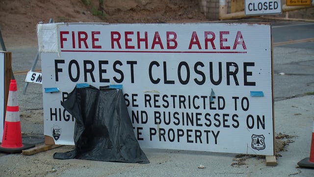 Fire crews concerned about potential mudslides in burn scar areas ahead of storm