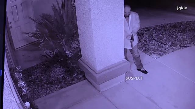 Shocking video captures shootout between suspect who tried to break into home, homeowner in Hesperia