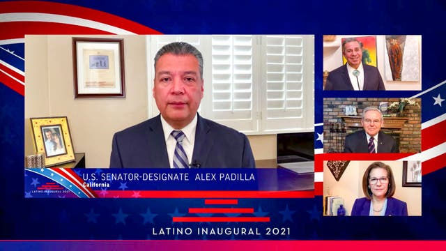 Ex-LA councilman Alex Padilla sworn in as US Senator, replacing Kamala Harris