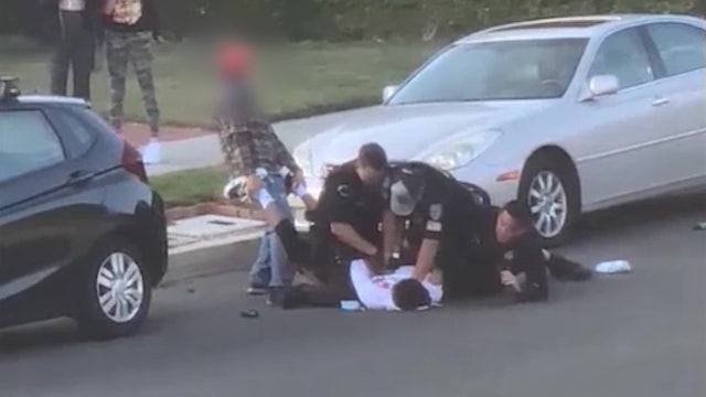 Good Samaritan comes to the rescue of 2 LAPD officers in brutal attack