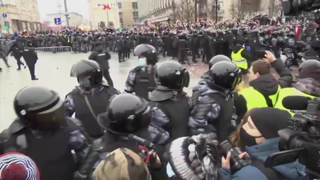 Over 5,100 arrested at pro-Navalny protests across Russia