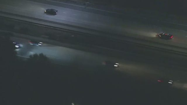 Driver leads officers on pursuit from LA to Riverside counties