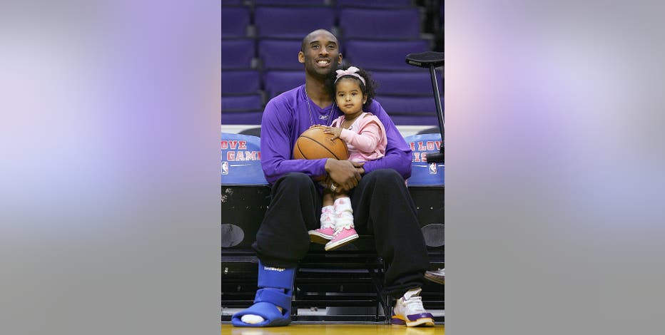 Fox 11 Los Angeles - Like dad, like daughter💜💛 Natalia Bryant threw the  ceremonial first pitch before Friday night's Dodgers game. This comes about  23 years after her dad, Kobe Bryant, threw