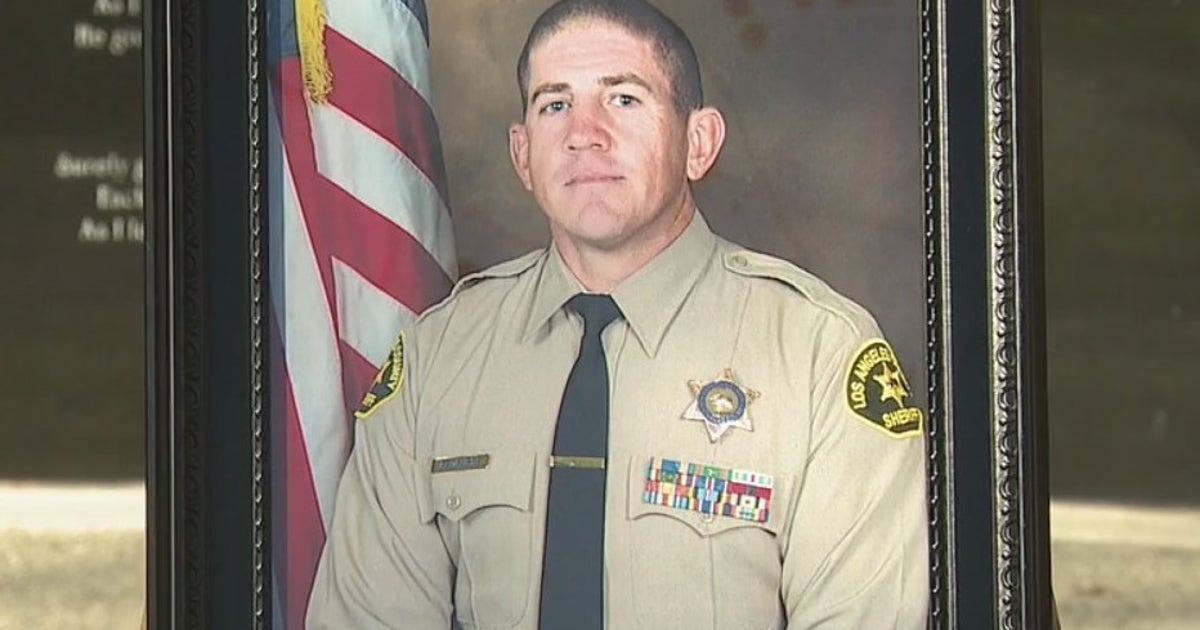 Procession held for LA County motorcycle deputy killed in crash | FOX ...
