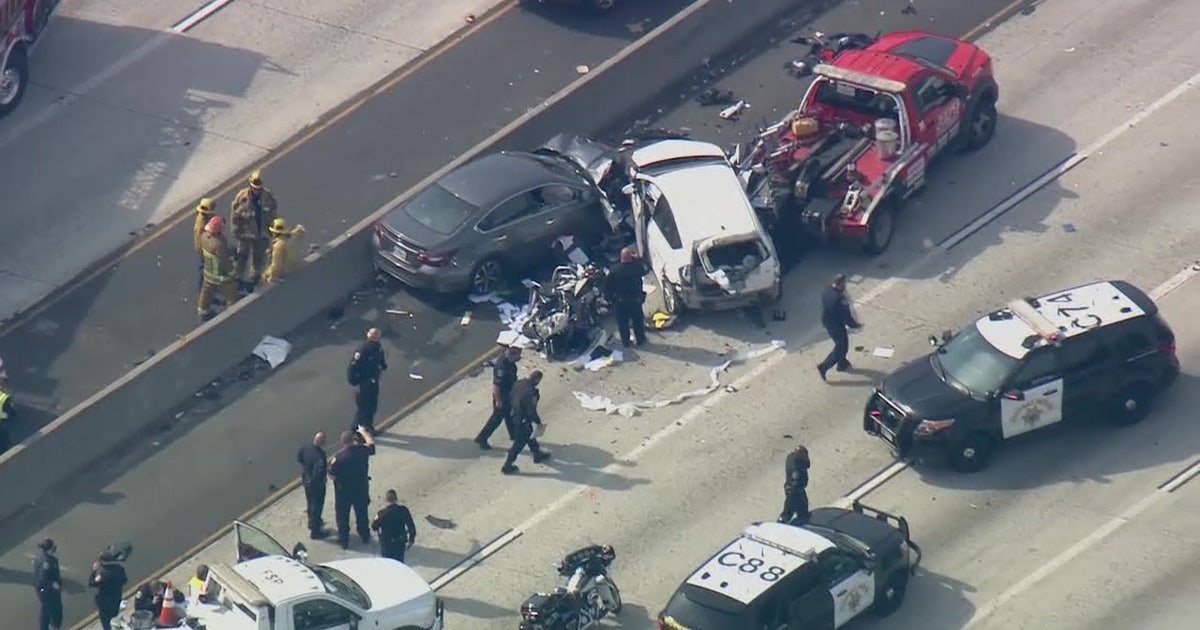 CHP officer, two others seriously injured in crash on the 10 Freeway ...