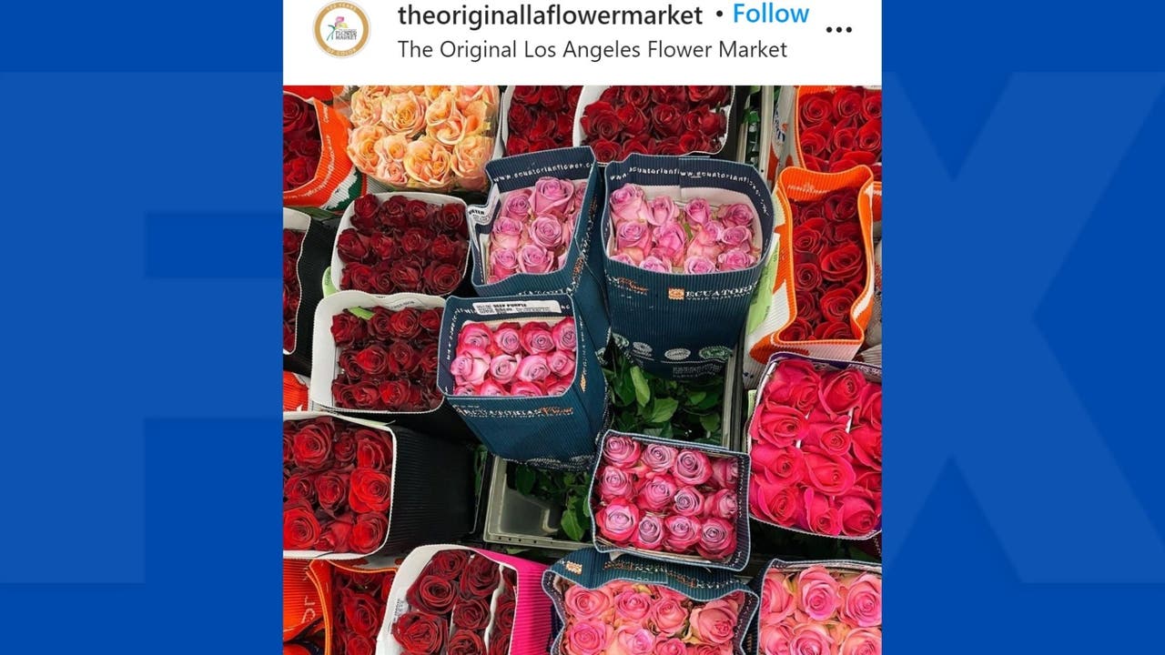Original LA Flower Market releases holiday hours ahead of Valentine's
