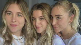 Women behind 'A Sister Brand' teach the women of GDLA how to tie-dye