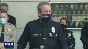 LAPD Chief Michel Moore addresses social media post mocking George Floyd