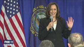 VP Harris traveling in and out of LAX Monday