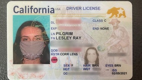 Southern California woman's new ID has photo of her wearing a mask