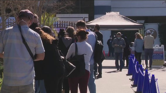 A ‘Shot at a shot’: Vaccine chasers irk South LA residents as hospitals work to help as many as possible