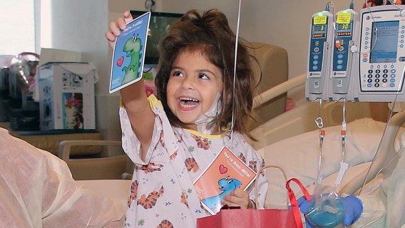 Help Children's Hospital Los Angeles raise $25,000 by sending a Valentine to pediatric patients