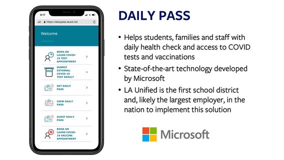 LAUSD announces app to coordinate COVID-19 factors in step toward reopening