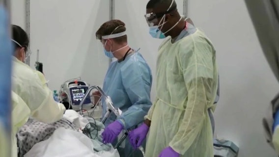 Orange County sees declines in COVID-19 cases, positivity rate as death toll mounts