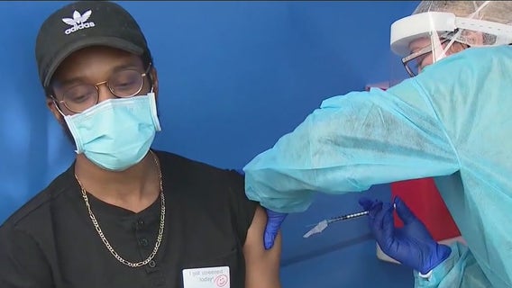 South Park Rec Center in South LA opens as pop-up vaccination site for high-risk residents