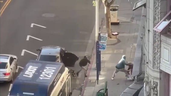 Suspects wanted for pistol-whipping, shooting man in front of family in downtown LA