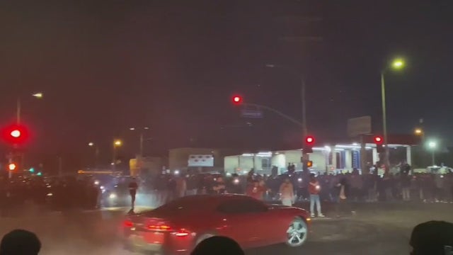 Multiple spectators hurt during illegal street takeovers in SoCal over the weekend: police