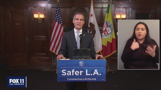 Mayor Garcetti discusses distance learning impact on students and desire to reopen schools