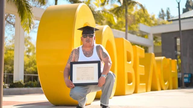 62-year-old Orange County man graduates college after decades of drug use and incarceration