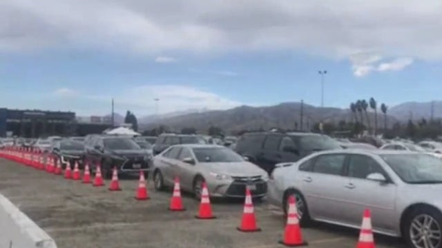 Mass COVID-19 vaccination site opens at Cal Poly Pomona