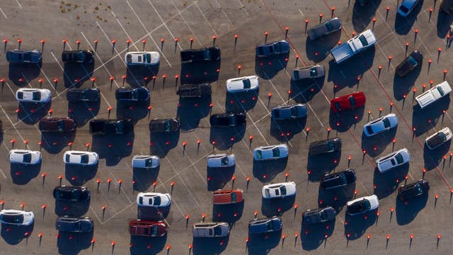 How does California distribute scarce vaccines?