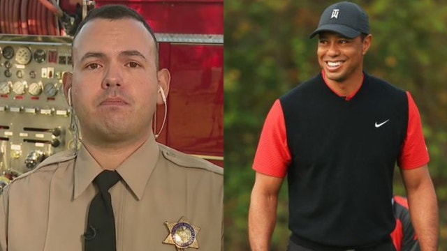 Los Angeles County sheriff's deputy recounts arriving at Tiger Woods' crash site