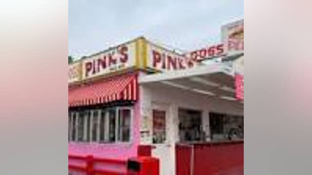Iconic Pink's Hot Dogs reopens after two-month closure