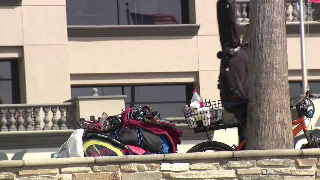 Public space restrictions targeting the homeless community in Huntington Beach
