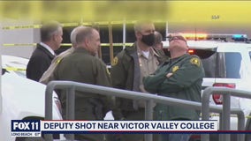 Deputy in critical condition after being shot by suspect in Hesperia