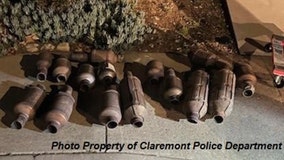 Police continue to crack down on catalytic converter thefts in Southern California