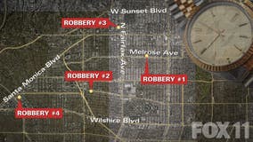 MAP: Beverly Hills shooting latest in string of brazen robberies of high-end jewelry