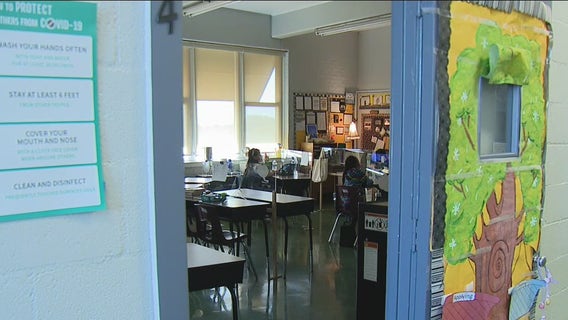 In-person instruction returns at a Catholic school in Boyle Heights