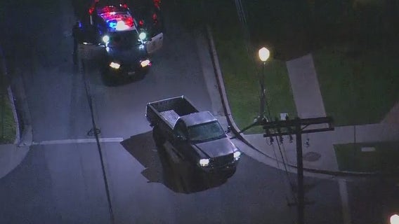Driver in custody after leading police on slow-speed pursuit in West LA