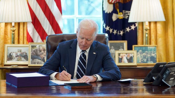 President Biden signs COVID-19 relief bill containing $1,400 stimulus checks