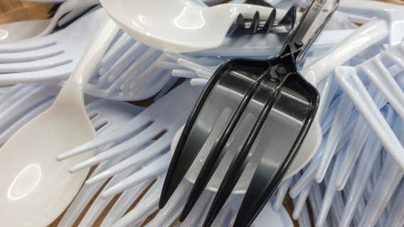 LA moves to stop restaurants from automatically giving plastic utensils to reduce plastic waste