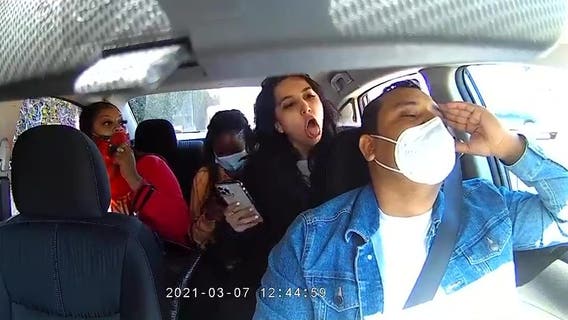 VIDEO: Maskless California Uber passenger coughs on driver then attacks him