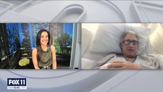 FOX 11's Hal Eisner gives an update on his condition from the hospital