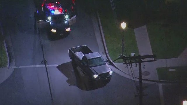 Driver in custody after leading police on slow-speed pursuit in West LA