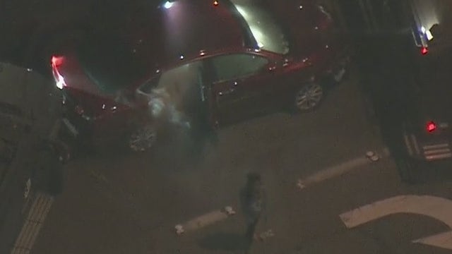 Little girl seen walking out of tear-gassed vehicle now in protective custody after traumatic standoff