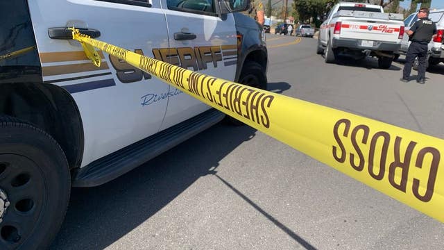 Suspect found dead inside Perris home after allegedly shooting deputy, police say