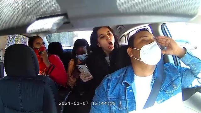 VIDEO: Maskless California Uber passenger coughs on driver then attacks him