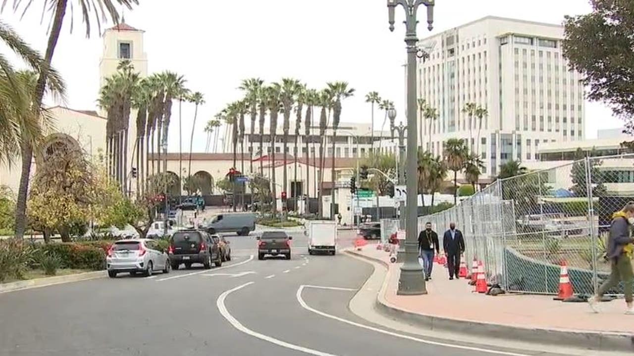 Streets closed near Union Station to accommodate the Oscars