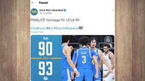 UCLA falls to Gonzaga in Final Four in OT heartbreaker